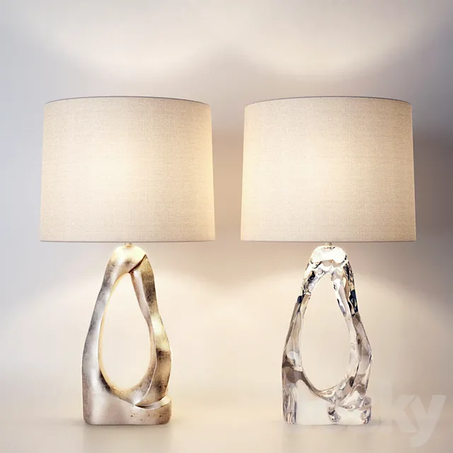 Aerin Cannes Table Lamp 3DSMax File