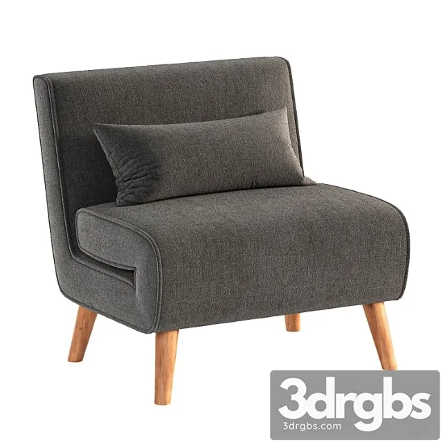 Aero Single Sofa Bed 3dsmax Download