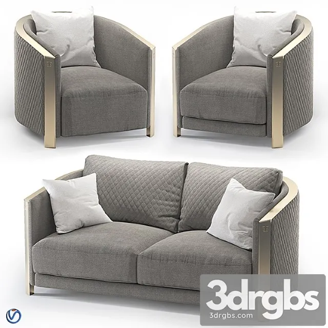 Aesthetics Magma Sofa Chair 3dsmax Download