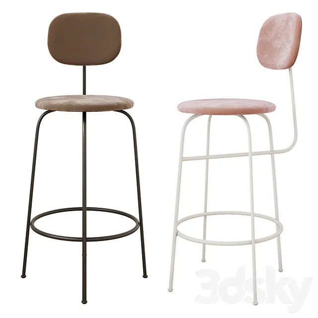 Afteroom Bar Chair Plus 3DS Max Model