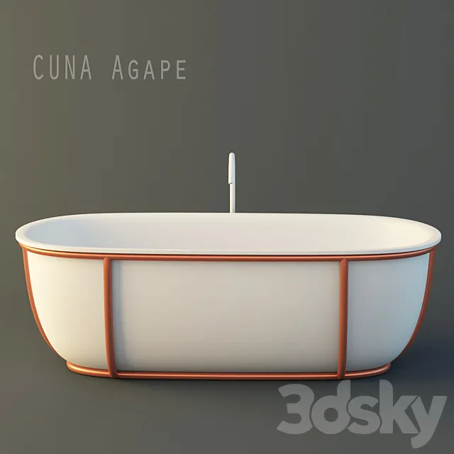 Agape Cuna 3DS Max Model