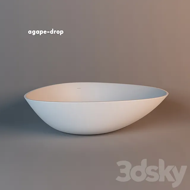 agape-drop 3ds Max