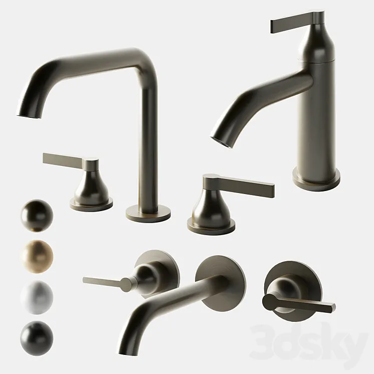 Agape Memory Mix Faucets 3DS Max