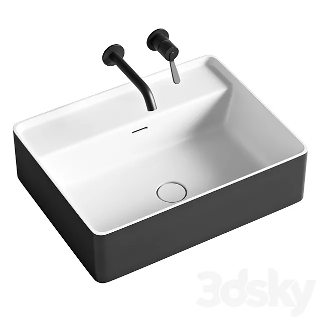 AGAPE washbasin Marsiglia 3ds Max