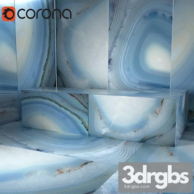 Agata azzurra porcelain stoneware 3dsmax Download