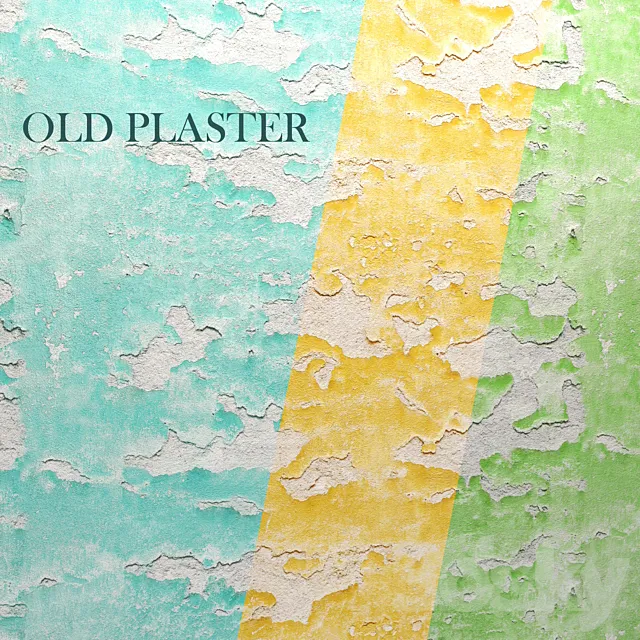 Aged plaster 3DSMax File