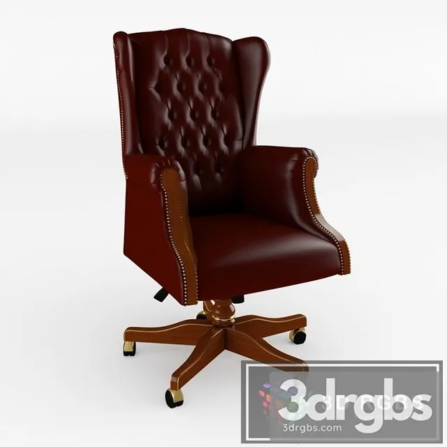 Ageet Genuine Leather Executive Chair 3dsmax Download