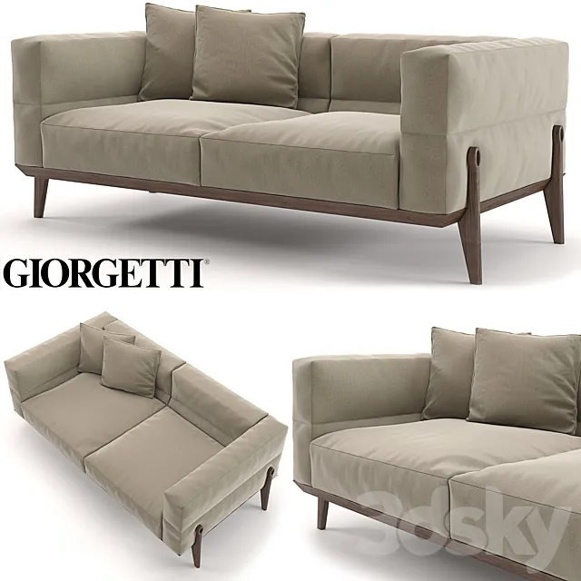 Ago sofa 3ds Max