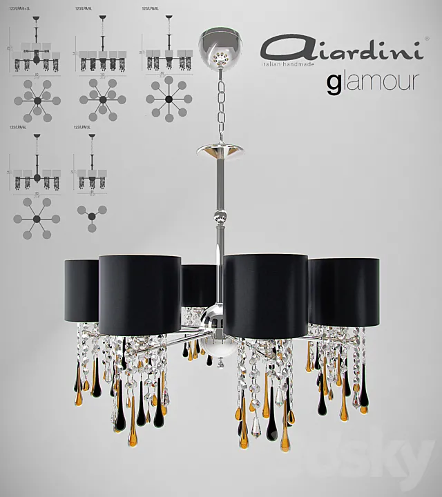 Aiardini Glamour 3DS Max Model