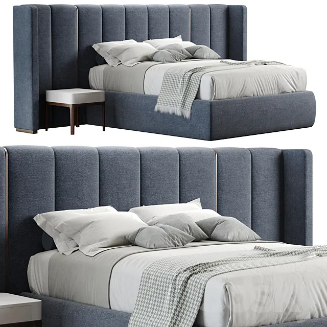 Aida Bed by Porada 3ds Max