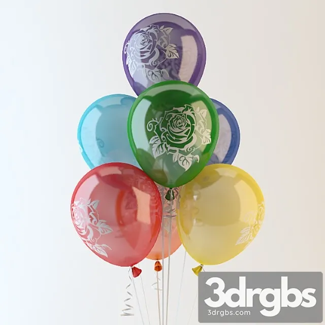 Air balloons 3dsmax Download