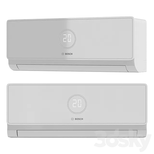 Air conditioner Bosch Climate CL 5000i RAC 2.6 3ds Max