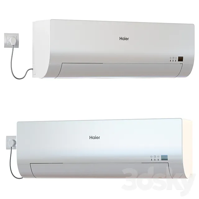 Air Conditioner Haier 3ds Max