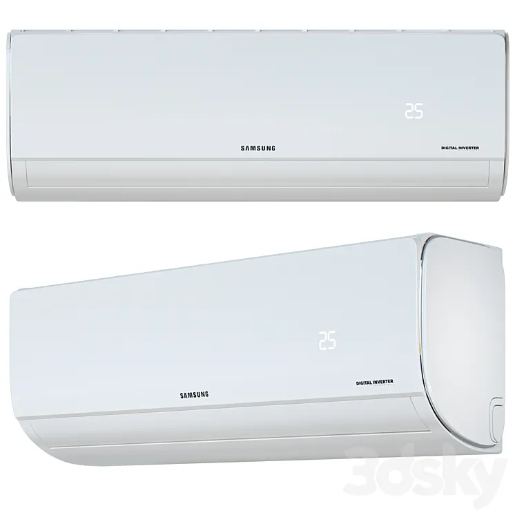 Air conditioner Samsung AR09TXHQASINUA 3DS Max