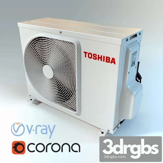 Air Conditioner Toshiba 3dsmax Download