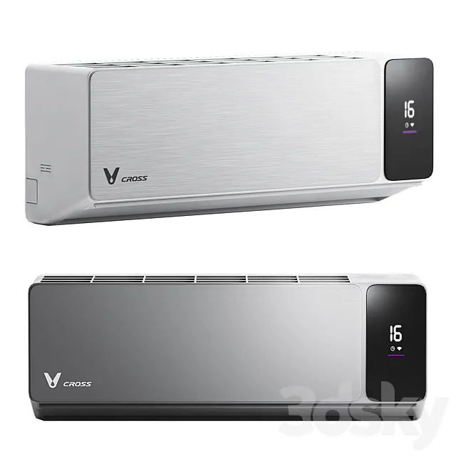 Air conditioner Viomi Smart Air Cross 3DS Max Model