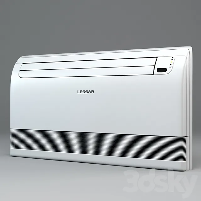Air conditioning LESSAR (wall-mounted) 3DSMax File