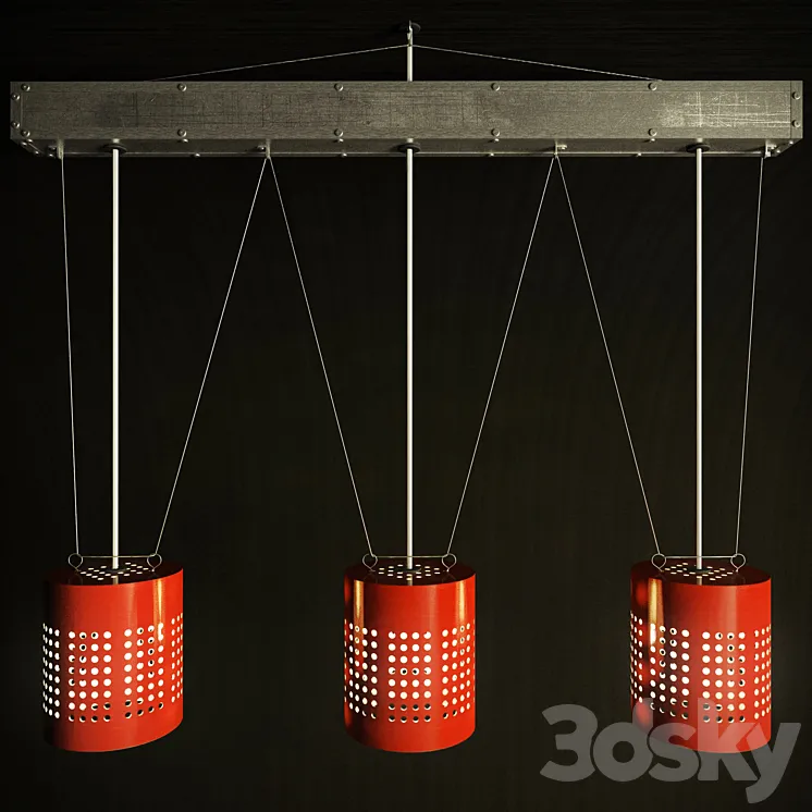 Airfoil 3L light in an aerodynamic style 3DS Max