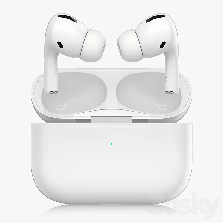 AirPods Pro 3DS Max