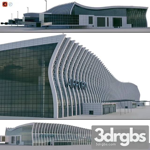 Airport Building 3dsmax Download