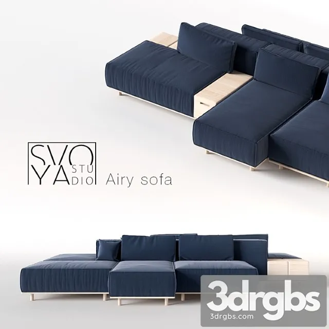 Airy sofa by svoya studio 2 3dsmax Download