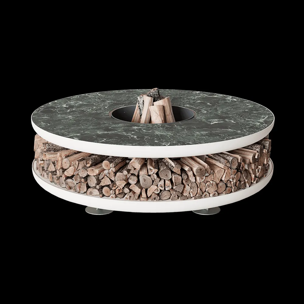 Ak47 Design – Outdoor wood-burning fireplace Moon plus 3ds Max