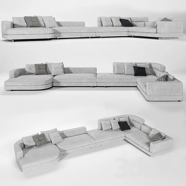 Akexander Sofa 3ds Max
