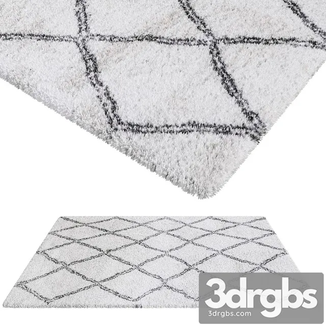 Aksfrytle Rug 7683 Cream Gray 3dsmax Download