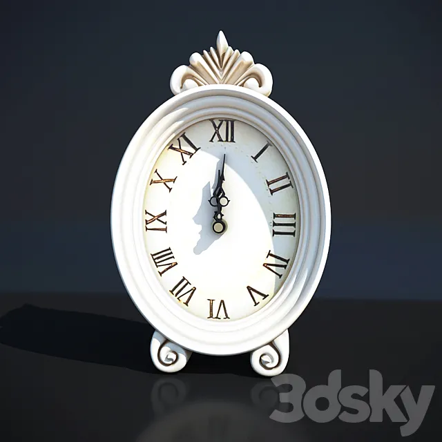 Alarm clock 3DS Max Model