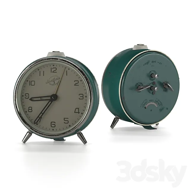 Alarm clock МЧЗ3 3DS Max Model