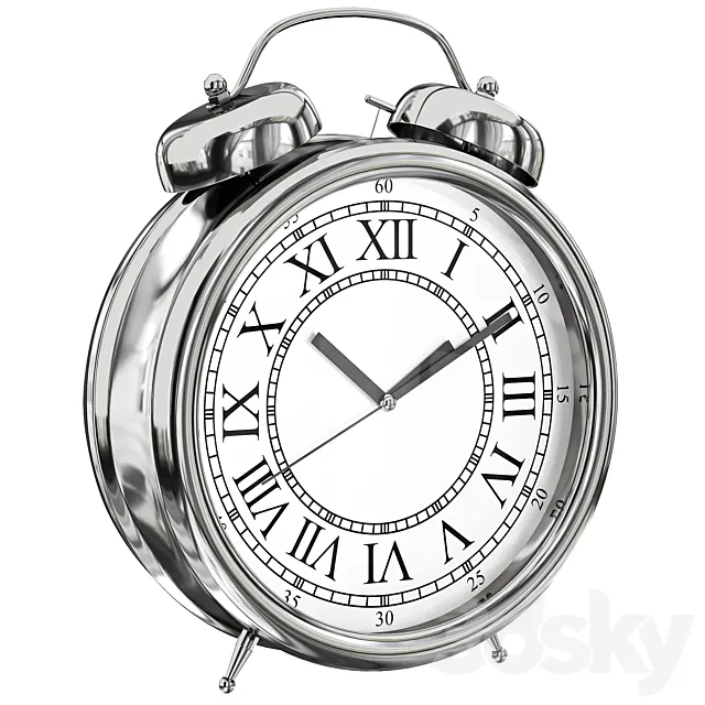 Alarm Clock Giant 3dsMax Model