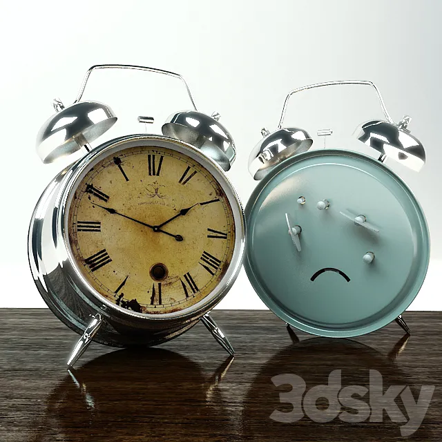 alarm clock Kichi 3DSMax File