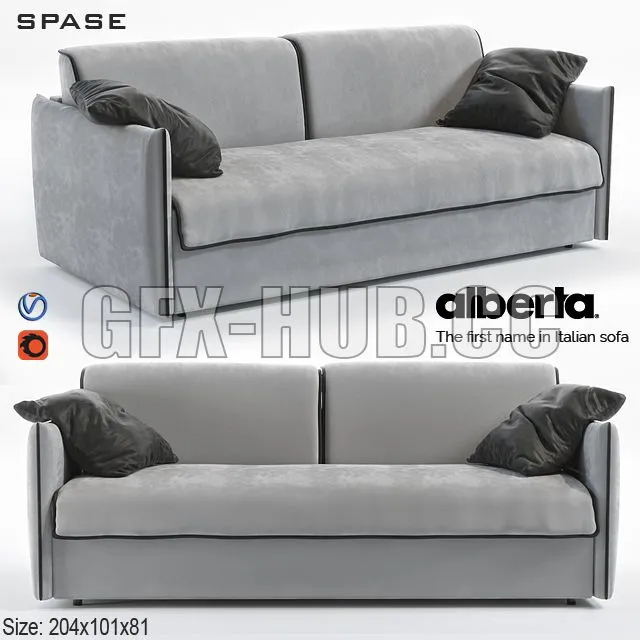 Alberta Salotii Space 3dsMax Model