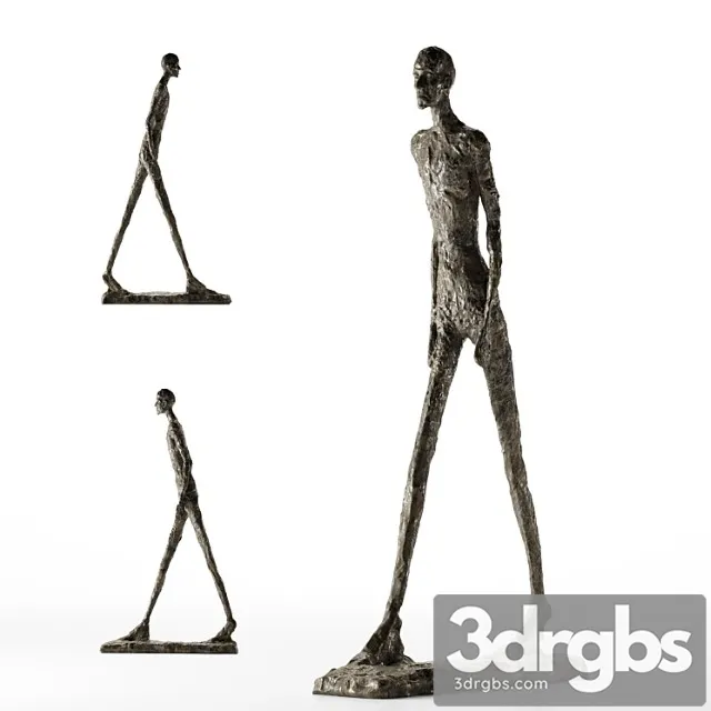 Alberto giacometti walking man i 3dsmax Download