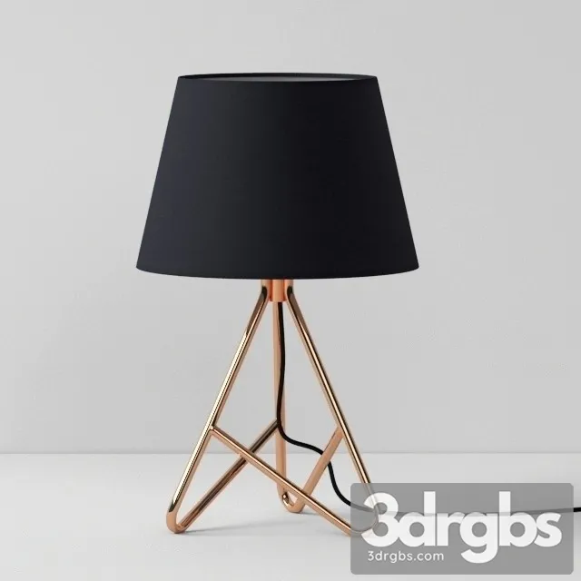 Albus Twisted Table Lamp 3dsmax Download