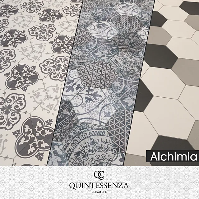 ALCHIMIA BY QUENTESSENZA CERAMICHE 3DS Max Model