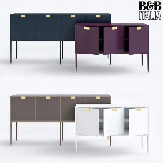 Alcor Sideboards 3dsMax Model