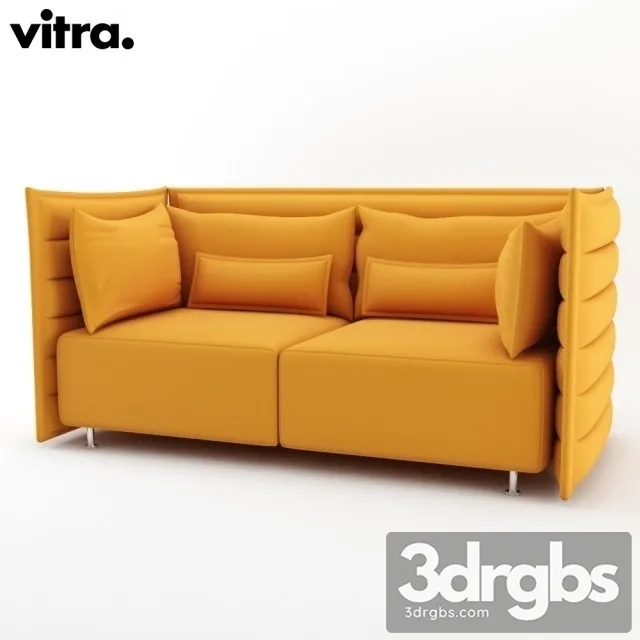 Alcove Vitra Sofa 3dsmax Download
