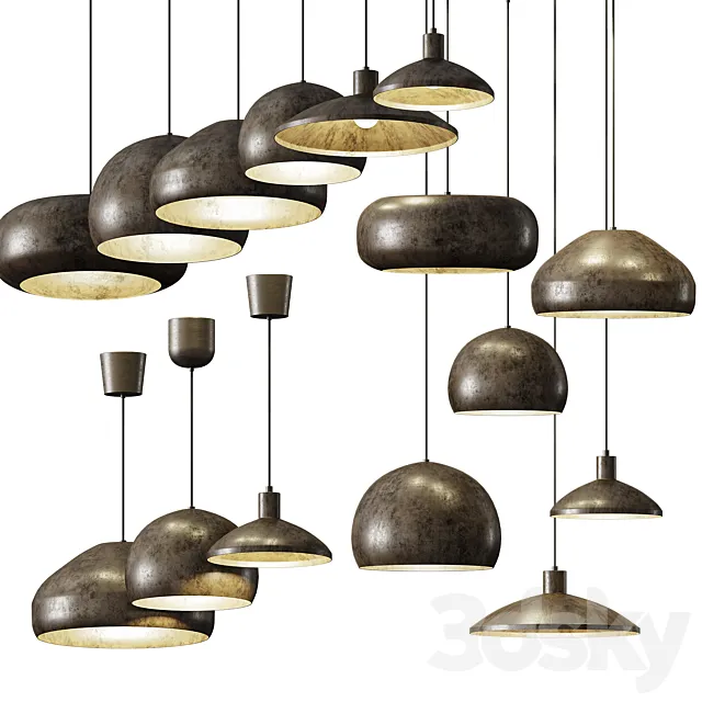 Aldo Bernardi MATERIA Pendant Lamp 3ds Max