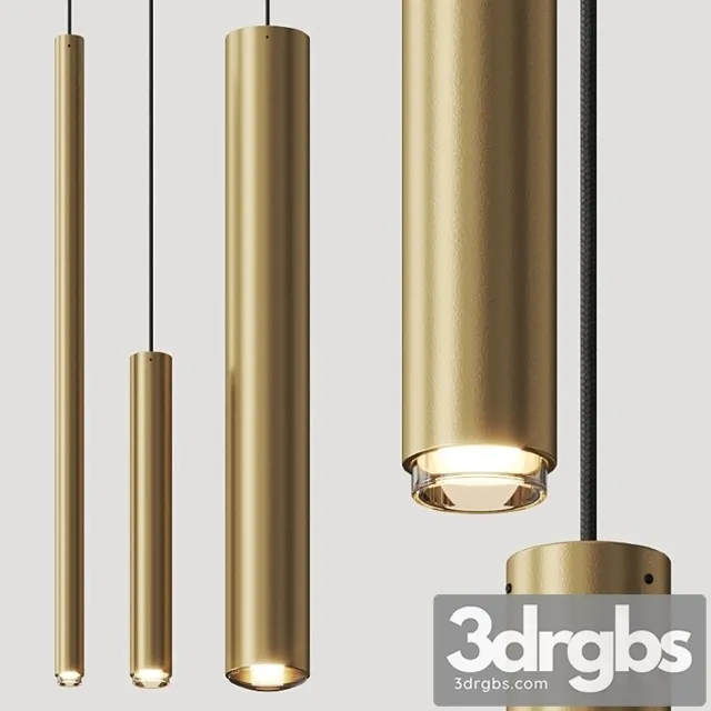 Aldo bernardi tubo line pendant lamps