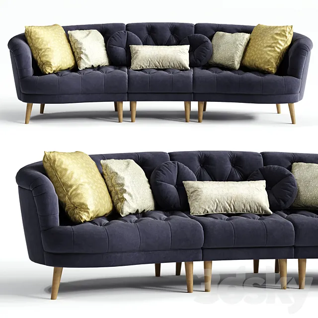 Alexander & James JEAN Maxi XL Sofa 3DSMax File