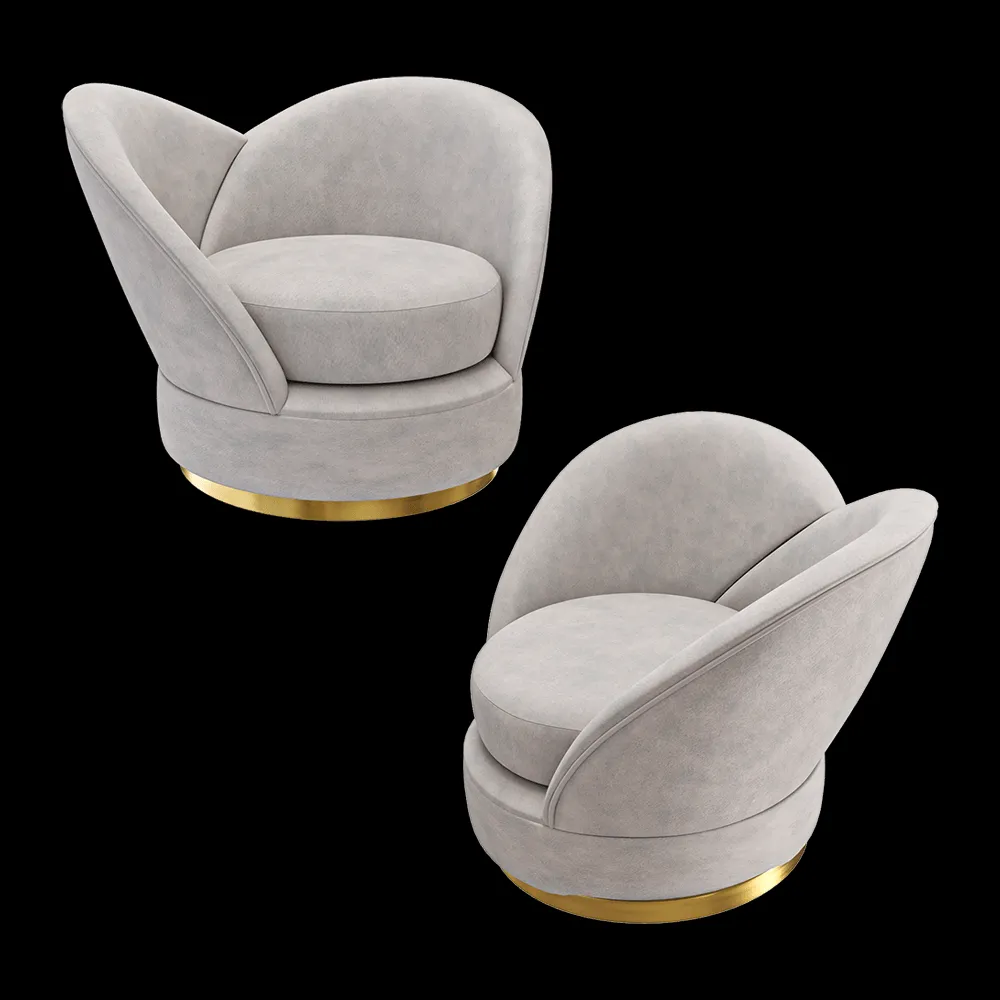 ALEXANDRA – Armchair Blooms S1070 3ds Max