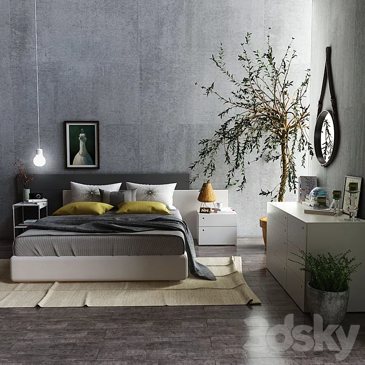 Alf Skip Bed 3DS Max