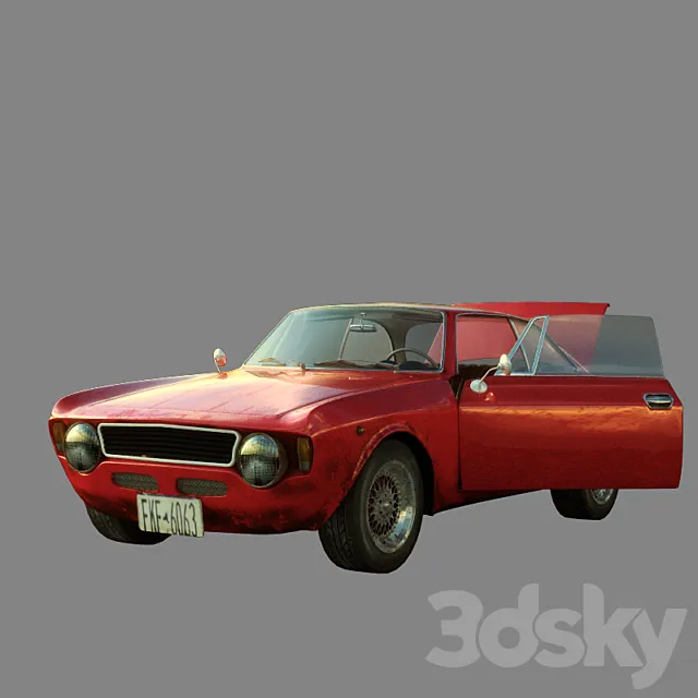 Alfa Romeo GT 1300 Junior 3ds Max