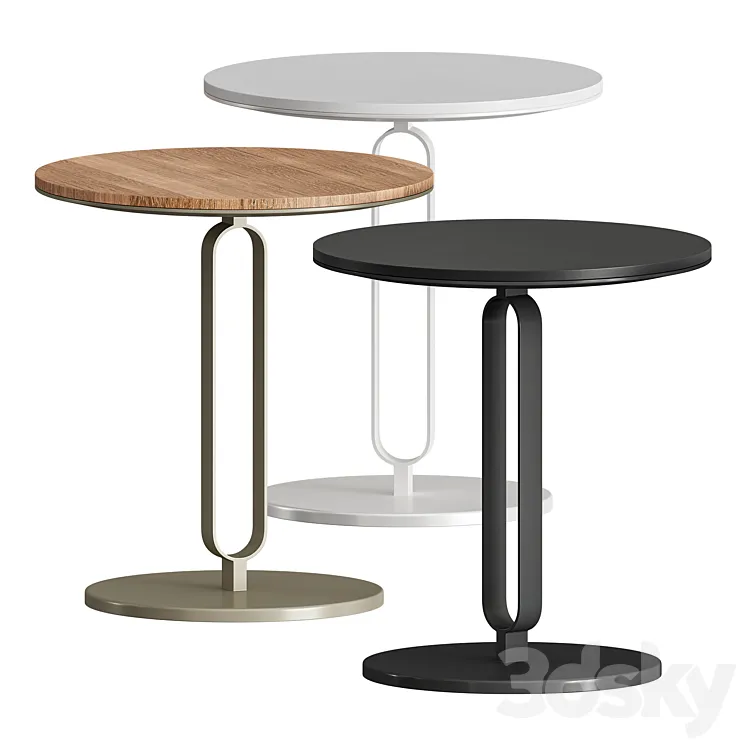 Alfred side table 3DS Max