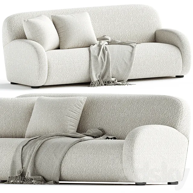 Algiers Sofa 3ds Max