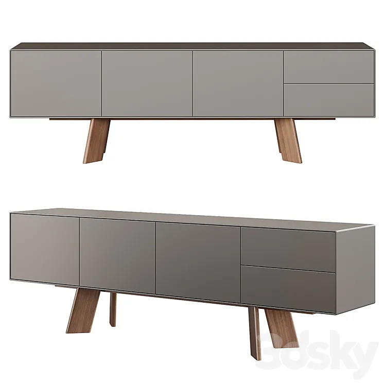 Alhambra B 003 Sideboard 3DS Max