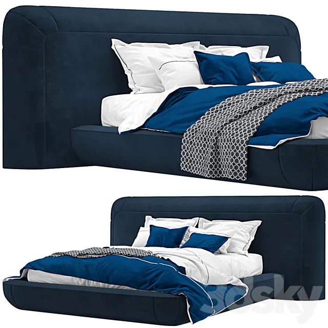 Alias OKOME Bed Alexandre Turpault ORSAY Bed 3ds Max