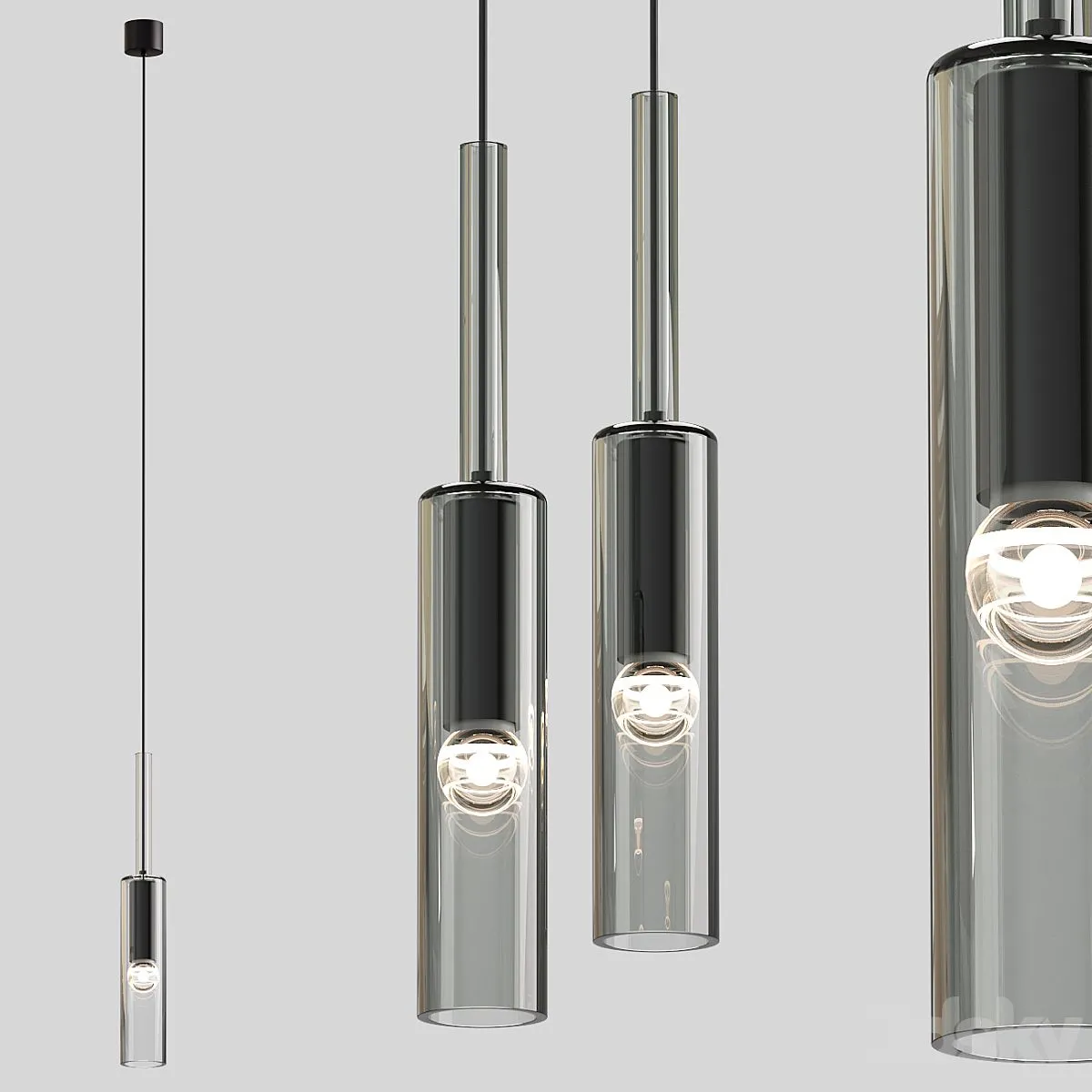 Aliexpress Contemporary Pendant Lights 080 3dsMax Model