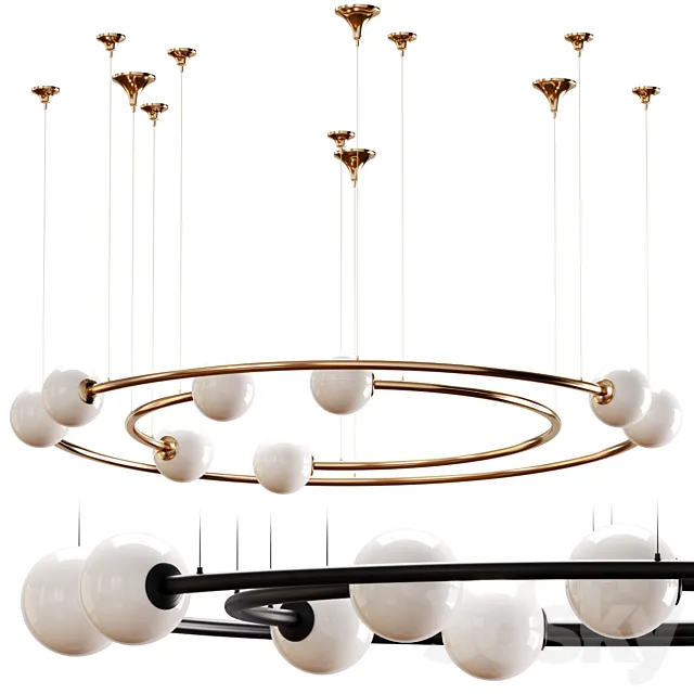 Aliexpress | Hanging lamps 164 3DS Max Model